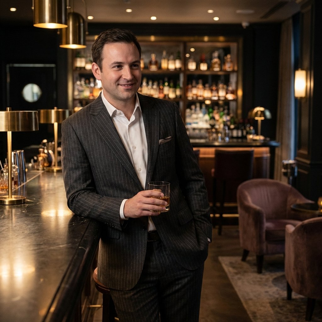 Evening cocktail styling